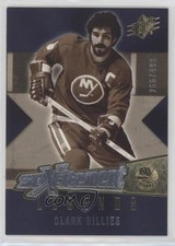 2005-06 SPx SPXcitement Legends 266/499 Clark Gillies #XL-CG HOF 2d8