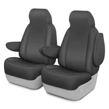 For Honda Civic 03-05 Saddleman NeoSupreme 1st Row Charcoal Custom Seat Covers