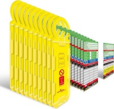 SAFETYKING® Ladder Tags 10 Scaffold Tags 20 Inserts | Access Inspection Tag | La