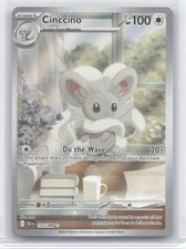 2025 Scarlet & Violet Black Bolt Cinccino Secret Rare #153/086 on eBay