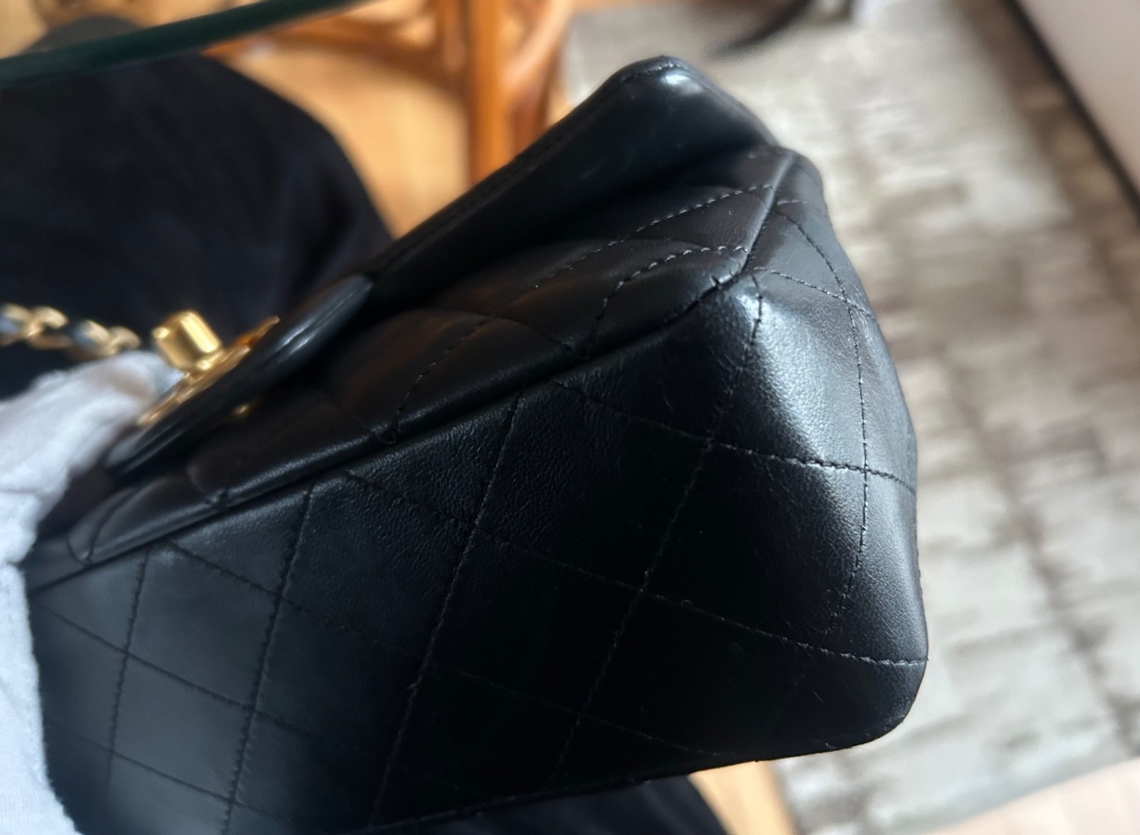 CHANEL Classic Mini Rectangular Flap Bag Quilted … - image 15