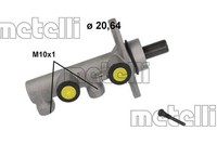 Metelli Hauptbremszylinder Hauptzylinder FüR Hyundai I10 PA 1.1 1.2