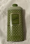 Vtg 70s Avon SOMEWHERE 2.75 oz Perfumed Talc Body Powder Green Tin Container — photo 4