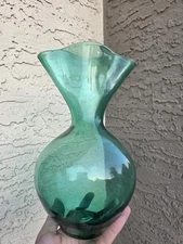 Blenko 903 Sea Green Pitcher *READ DESCRIPTION*