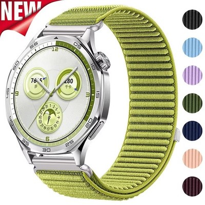 Für Samsung Galaxy Watch 7 6 5 4 3 Classic 2 Armband 20mm 22mm Nylon Loop Band