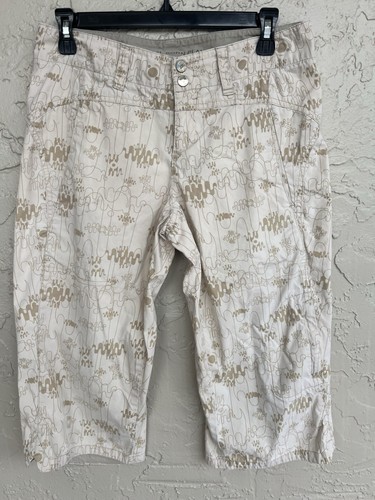 Peak Performance, Vtg Peak Performance Pants Women's 27 Beige Capris Cropped Cargo Hiking Outdoor.