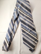 Calvin Klein Mens Formal Necktie 57"Lx3.75"W Multicolor Neck Tie