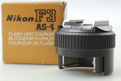 [ MINT / Box ] Nikon AS-4 Flash Unit Hot Shoe Gun Coupler F3 F3HP F3T From JAPAN