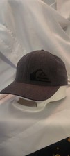 QUICKSILVER FLEXFIT embroidered gray baseball hat