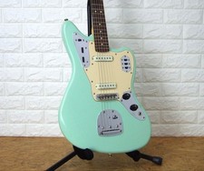 Squier by Fender Vintage Modified Jaguar Electric Guitar Surf Green Duncan