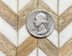 1 Circulated Washington 90 % Silver Quarter