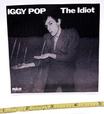 Iggy Pop the Idiot vintage sticker 2000s Y2K