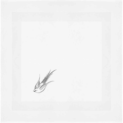 Baumwollserviette/Dinnertuch 'Calligraphy Swallow' (NK00038874)