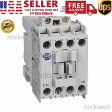 Allen-Bradley 100-C16D10 16 AMP 120VAC COIL IEC Contactor New Factory Sealed !