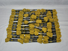 New Dr Martens Lot of 50 pairs 140cm Round Yellow  Brown Shoestrings Boot Laces