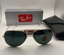 Ray-Ban RB3025 Aviator Men's Sunglasses - Gold