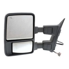 Left Power Fold Heated Memory Signal Black Side Mirror Pair F450 SuperDuty 2009