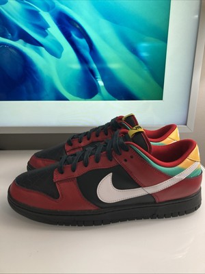 Nike Dunk Low 'Biker Tattoos' 'Spiderman'  FZ3057-001 Gym Red Size 10 No Box  