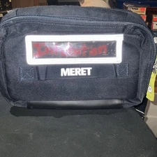 Meret M5001 Airway Intubation Tri-Fold Roll Out Black Infection Control Bag