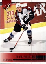  2004 Derek Morris   Coyotes 204 Pacific Trading Co Hockey Sports Trading Card