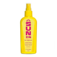 4 Pack Sun-In Hair Lightener Lemon Fresh W/ Aloe, Chamomile, Marigold 4.7oz