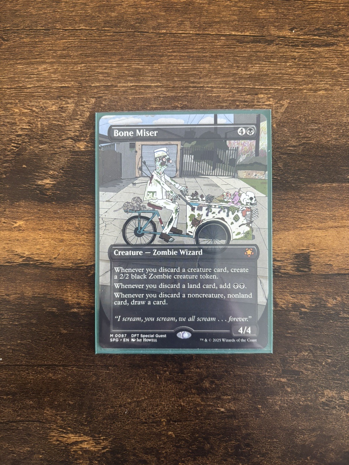 BONE MISER (BORDERLESS) SPECIAL GUESTS|NM|MAGIC: THE GATHERING