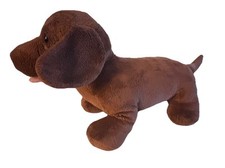 Build A Bear Dachshund Weiner Dog 15 Kennel Pals Puppy Brown Stuffed Animal