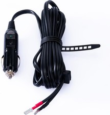 Thermoelectric Cooler Power Cord 8ft w/Fuse for Coleman 12V/24V OE 5644-710