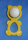 Vintage Cabbage Patch Doll Plastic Yellow Teddy Bear Rattle