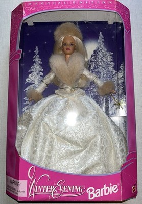 Winter Evening Barbie Snowflake Doll Special Edition 1998 Mattel 19218 Vintage