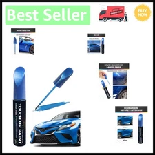 Blue Automotive Touch Up Paint Pen, 1 oz - Waterproof, Quick Drying for Repair