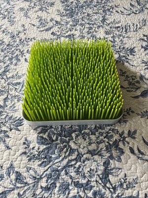 Baby Infant Boon grass Bottle Pacifier Drying Rack Organization Kitchen Green