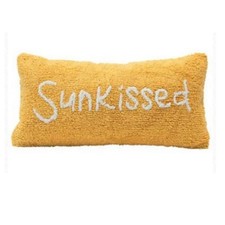 NEW Creative Co-Op Sunkissed Summer Lumbar Pillow
