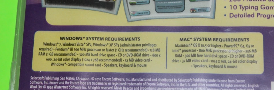 Mavis Beacon Keyboarding Kidz - Teaches Kids Typing Skills PC Software - NEW! - Image 3 of 3