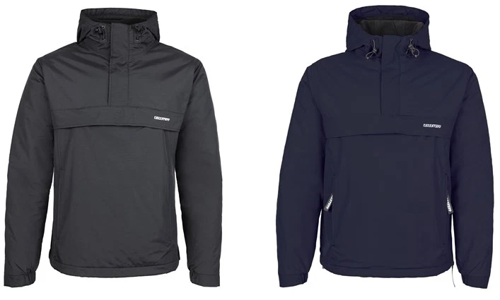 Tuffstuff Sutherland Waterproof Windbreaker Jacket Fleece Unlined Hooded Coat