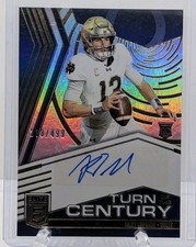 2025  Donruss Elite Turn of the Century Autographs Riley Leonard #'d/499
