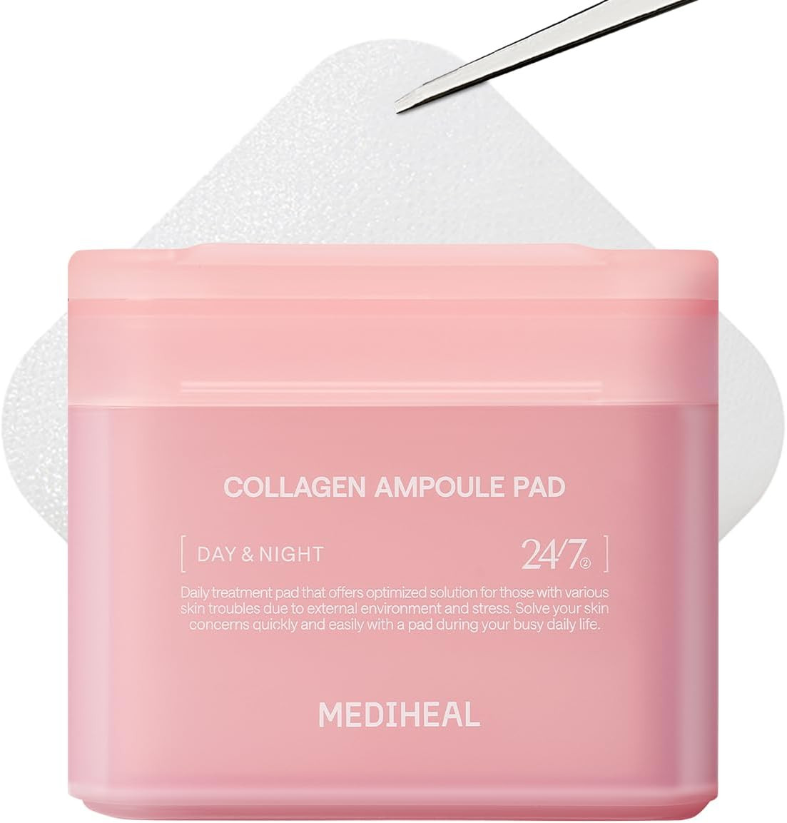 Mediheal Collagen Pad 100pz - Dischetti Quadrati per Tonico Viso