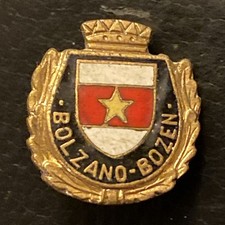 alter Pin Abzeichen Anstecknadel Hutabzeichen  Bolzano, Bozen