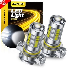Auxito Led Fog Light Bulb H16 5202 Fog Light Bulbs White 6000k High Power Lamps