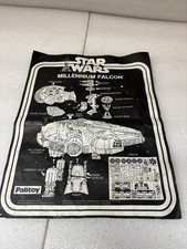 Vintage star wars palitoy original Millennium falcon instructions 1977