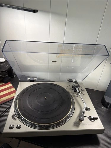 Technics sl 1400 Turntable Direct Drive Automatic Silver Vinyl Record Player