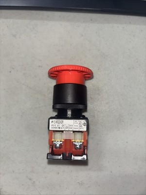 NEW!! FANUC AR22V2R EMERGENCY STOP PUSH BUTTON SWITCH