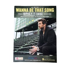 Wanna Be That Song Sheet Music Piano Vocal Guitar Brett Eldredge New Hal Leonard