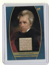 2024 Pieces of the Past Andrew Jackson Blue HISTORIC RELIC PRESIDENT #SR-AJ1