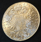 1780 Austria Maria Theresa Thaler Restrike .833 Silver Trade Coin dollar luster — photo 2