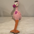 Vintage Disney Large Plush Flamingo Alice In Wonderland By Queen Of Hearts — photo 1