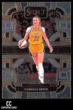 2024 Panini Select WNBA #56 Cameron Brink RC Los Angeles Sparks