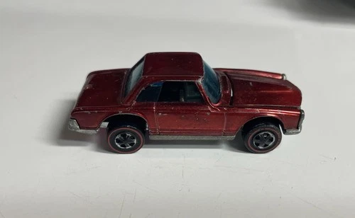 Vintage 1969 Hot Wheels Redline Mercedes Benz 280SL Diecast Car Mattel Hong Kong