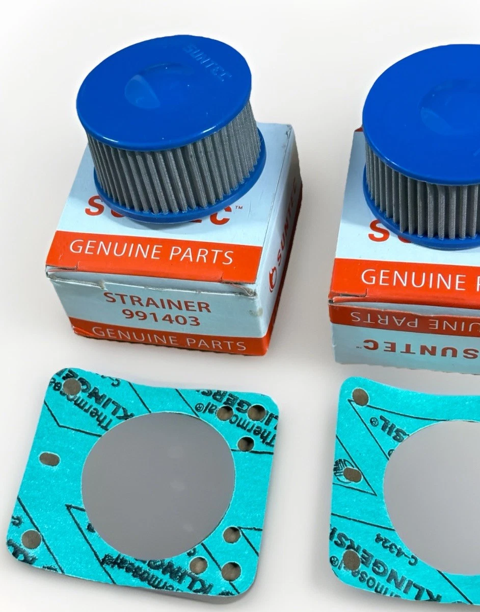 ( QTY 2 ) Suntec Strainer Filters and gaskets 991403 photo 2