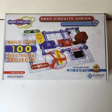 ELENCO Snap Circuits Jr. SC-100 Experiments Electronics Discovery Kit COMPLETE
